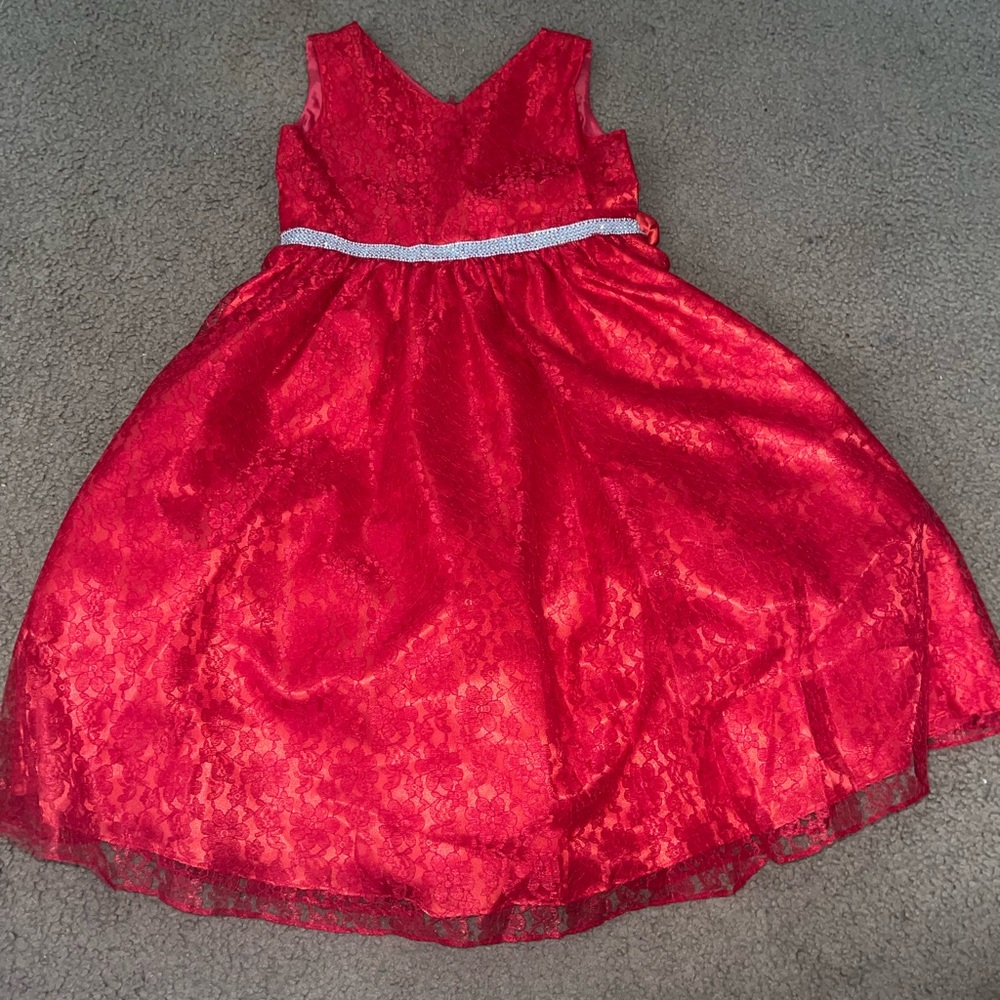 Brilliant Red Christmas time dress